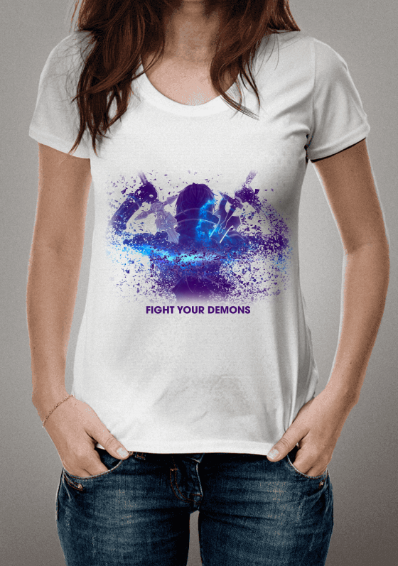 Nome do produto  Fight Your Demons Kirito