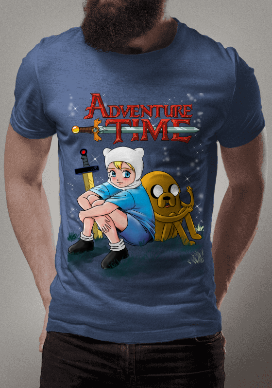 Nome do produto  Finn e Jake Fanarte