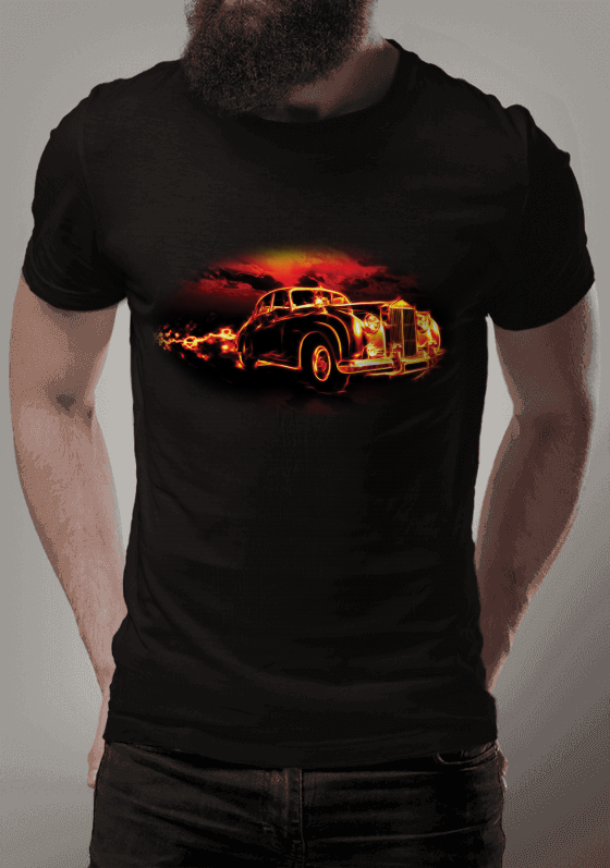 Flaming Bentley Hell