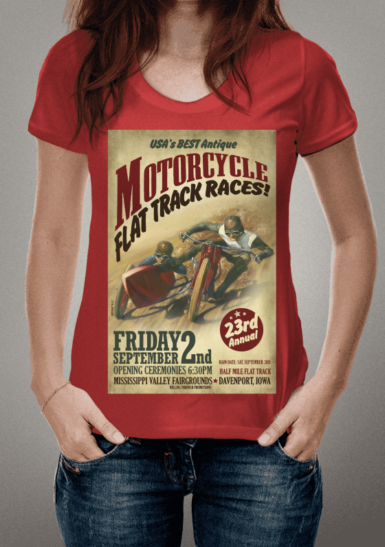 Nome do produto  FLAT TRACK RACES