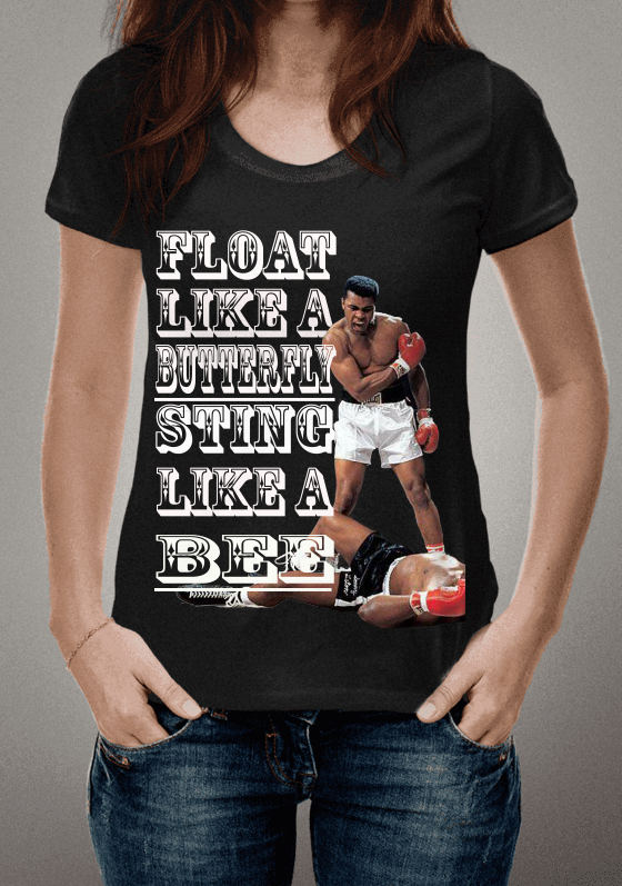 Nome do produto  float like a butterfly