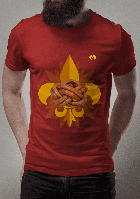 Nome do produto  Flor de Lis - Escoteiros