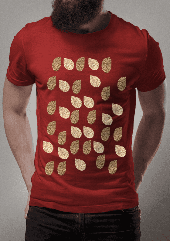 Nome do produto  Folhas com efeito de folhas secas 