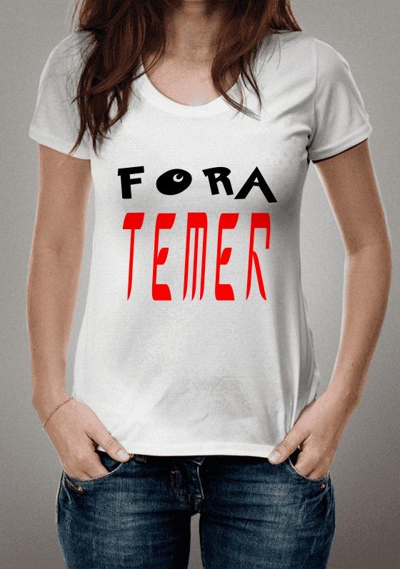 Nome do produto  Fora Temer