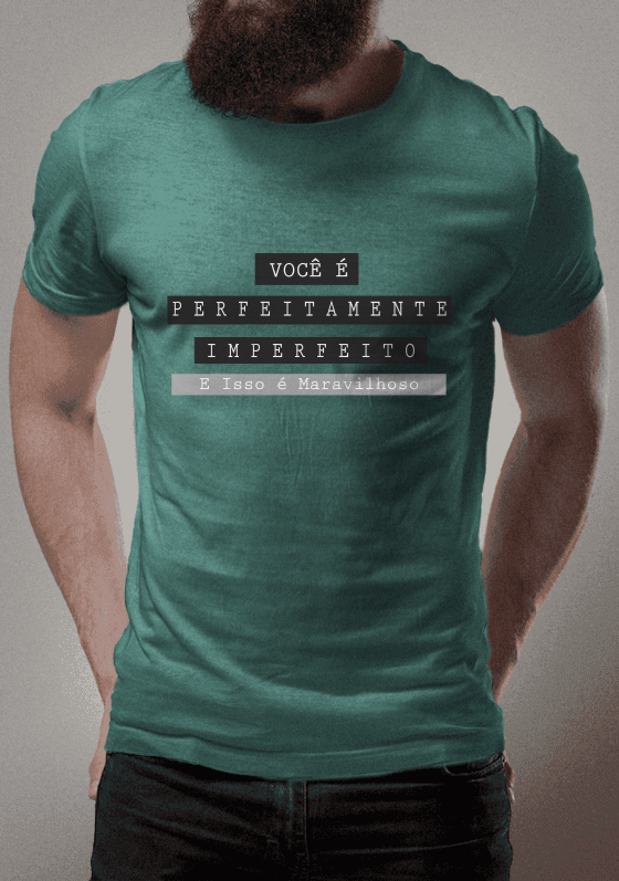 Nome do produto  Frase Perfeitamente Imperfeito