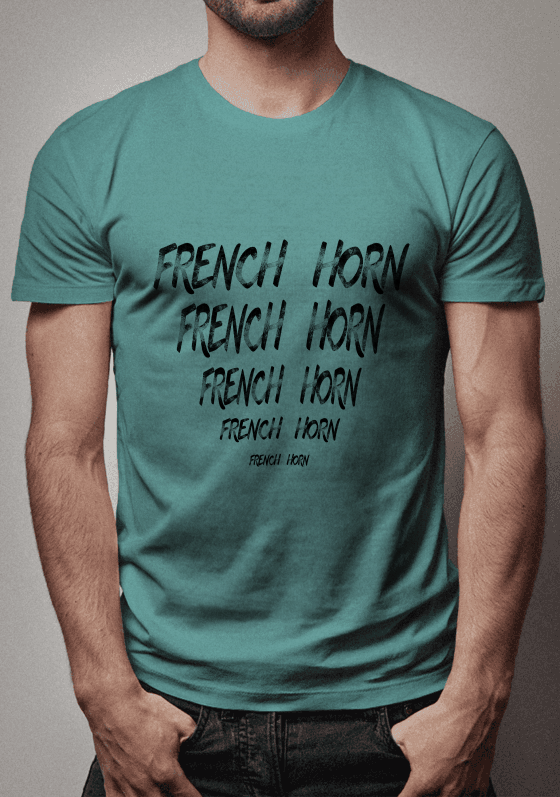 Nome do produto  French Hornext (Coleção "Music Text")