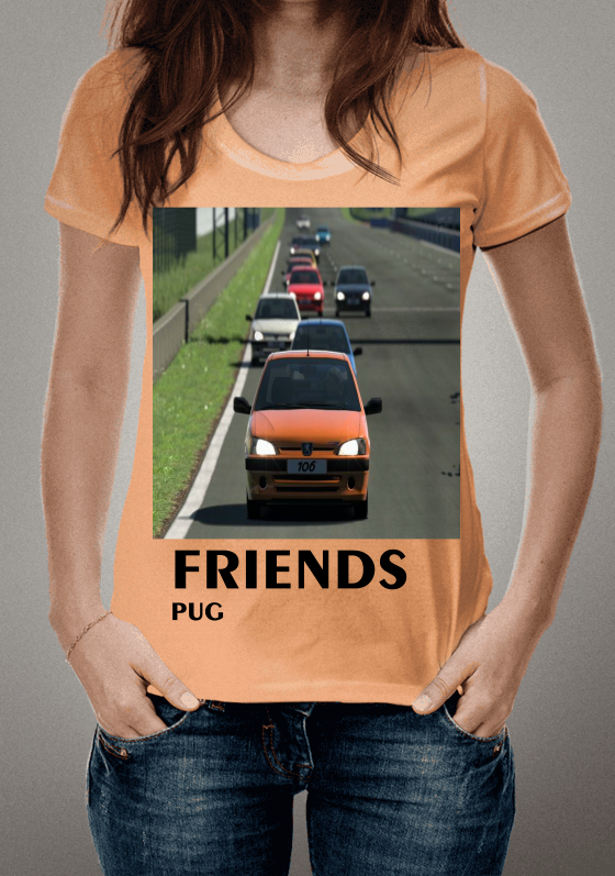 Nome do produto  Friends pug