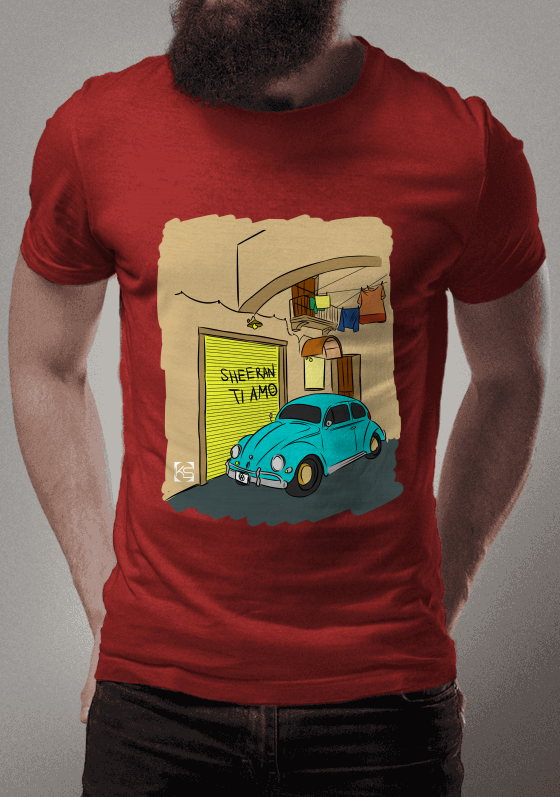 Nome do produto  Fusca Azul