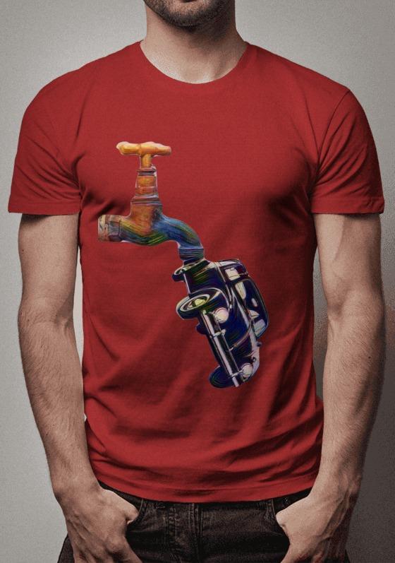 Nome do produto  Fusca e torneira-color fantasy