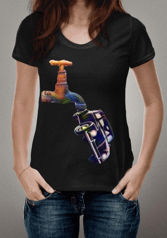 Nome do produto  Fusca e torneira-color fantasy