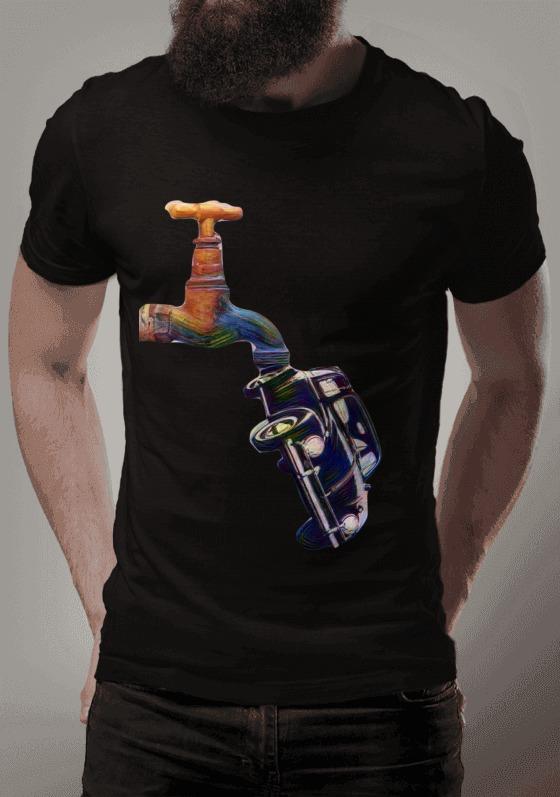 Nome do produto  Fusca e torneira-color fantasy