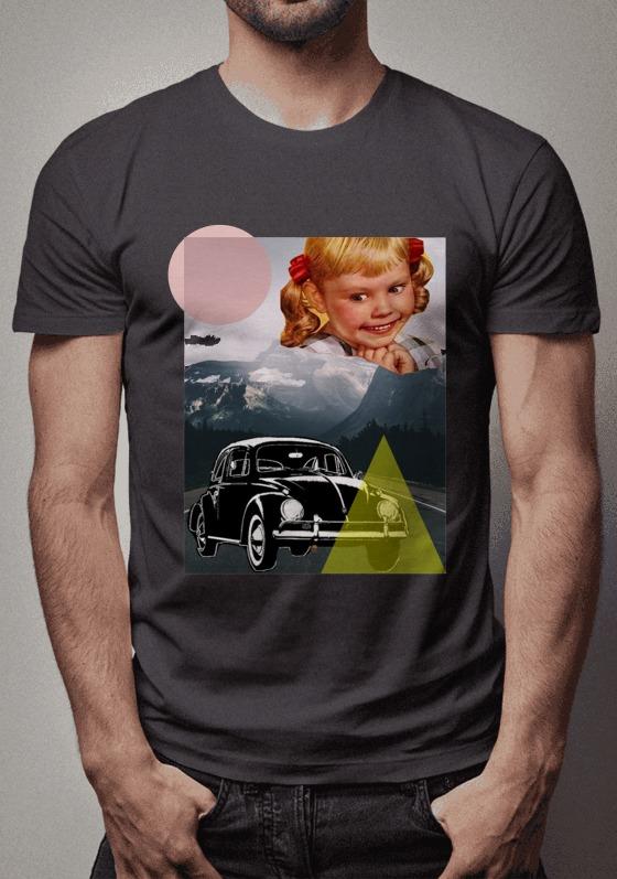 Nome do produto  Fusca estrada menina formas