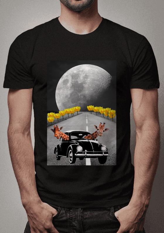 Nome do produto  Fusca girafas motoristas Lua Tulipas