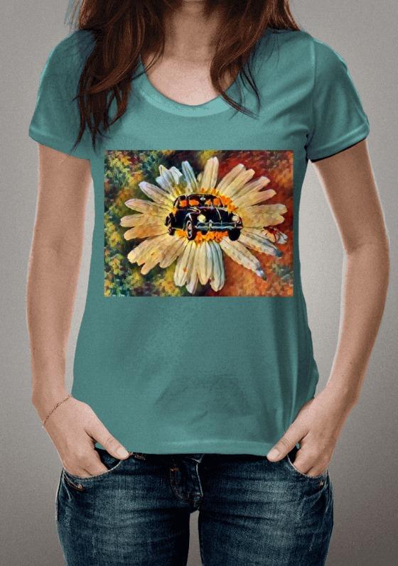 Nome do produto  fusca na margarida-indian