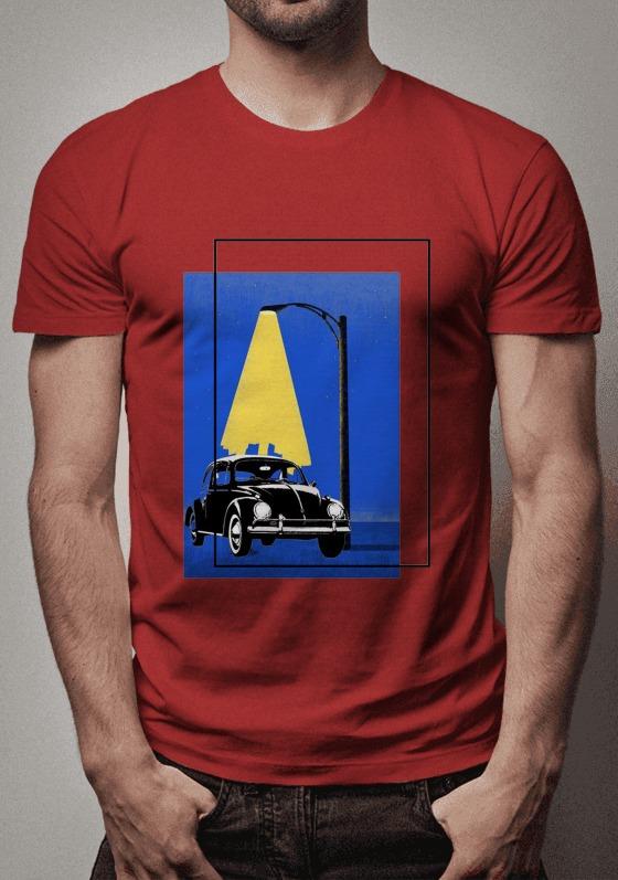 Nome do produto  Fusca poste - com moldura