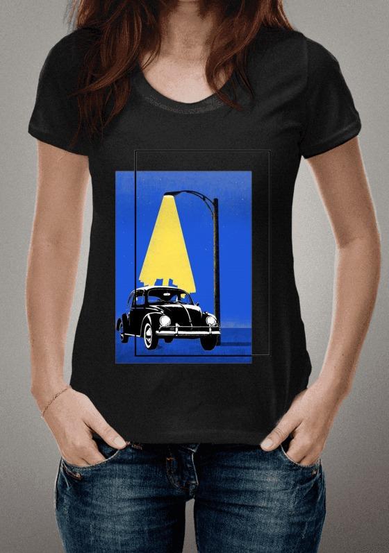 Nome do produto  Fusca poste - com moldura