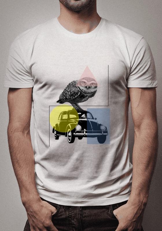 Nome do produto  Fusca Preto e branco - Coruja - com formas