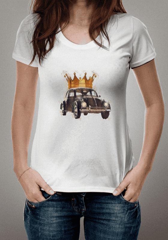 Fusca Rei coroa - cubism