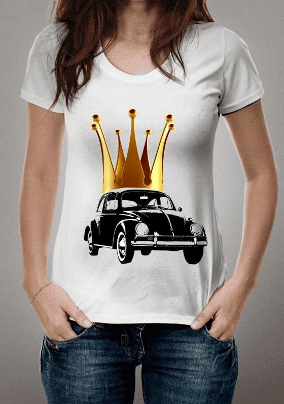 Nome do produto  Fusca Rei Coroa Dourada Grande