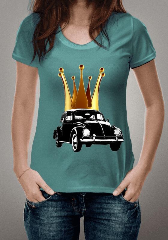 Fusca Rei Coroa Dourada Grande