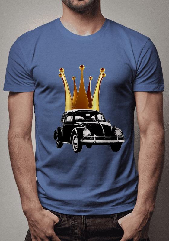 Fusca Rei Coroa Dourada Grande