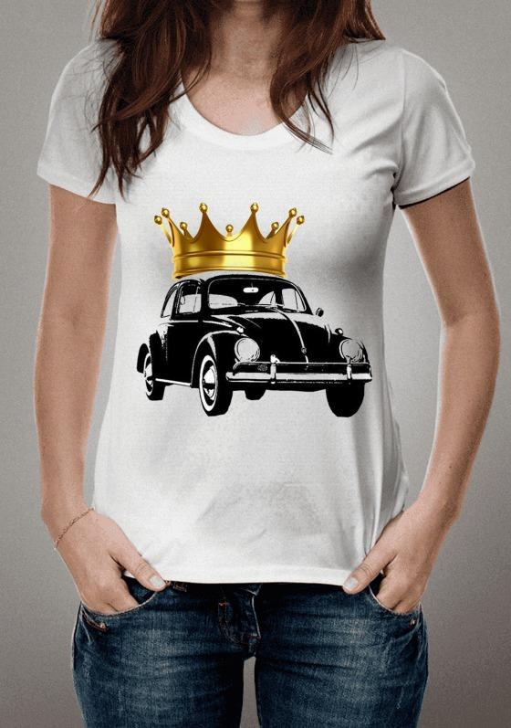 Fusca Rei Coroa Dourada Pequena