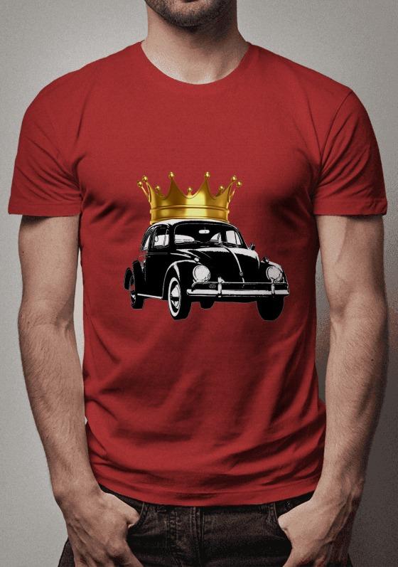 Nome do produto  Fusca Rei Coroa Dourada Pequena