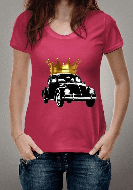 Fusca Rei Coroa Dourada Pequena
