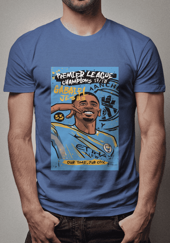 Nome do produto  GABRIEL JESUS CITY