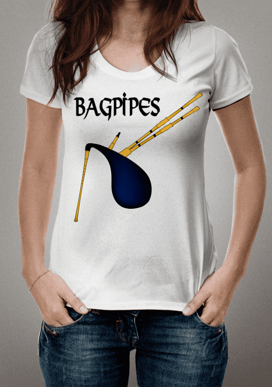 Nome do produto  Gaita de Fole Medieval Bagpipes