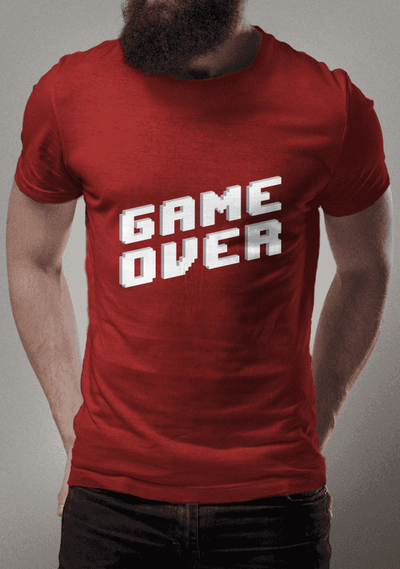 Nome do produto  Game Over