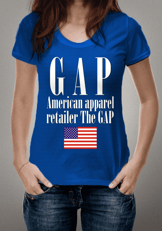 Nome do produto  GAP