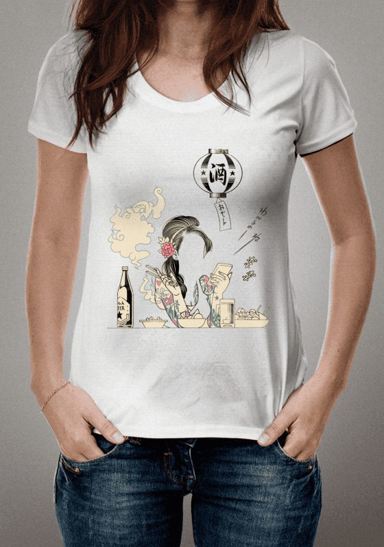 Nome do produto  Garota Ukiyo