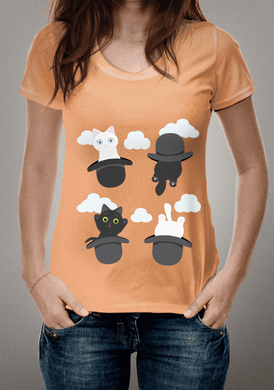 Nome do produto  Gatinhos e cartolas