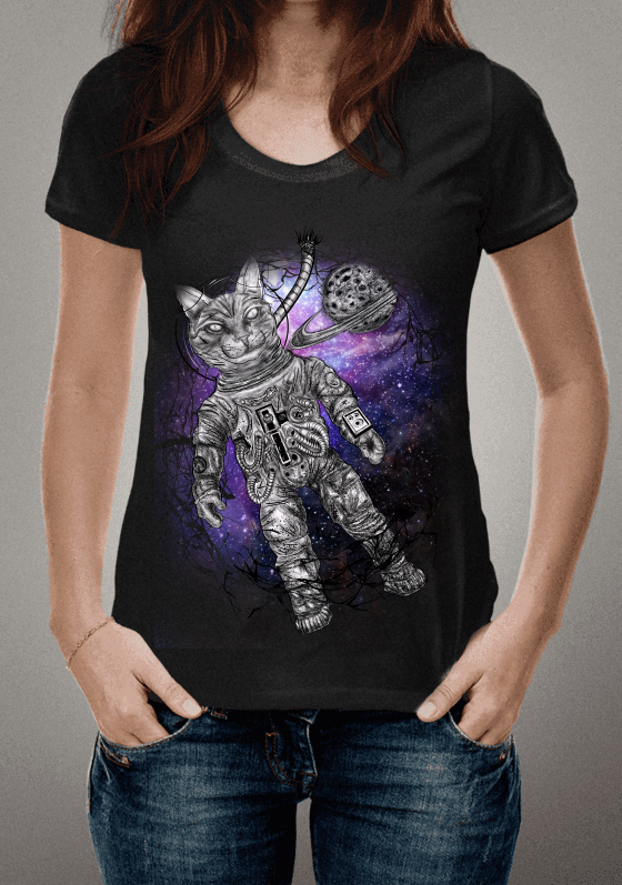 Nome do produto  Gato astronauta 