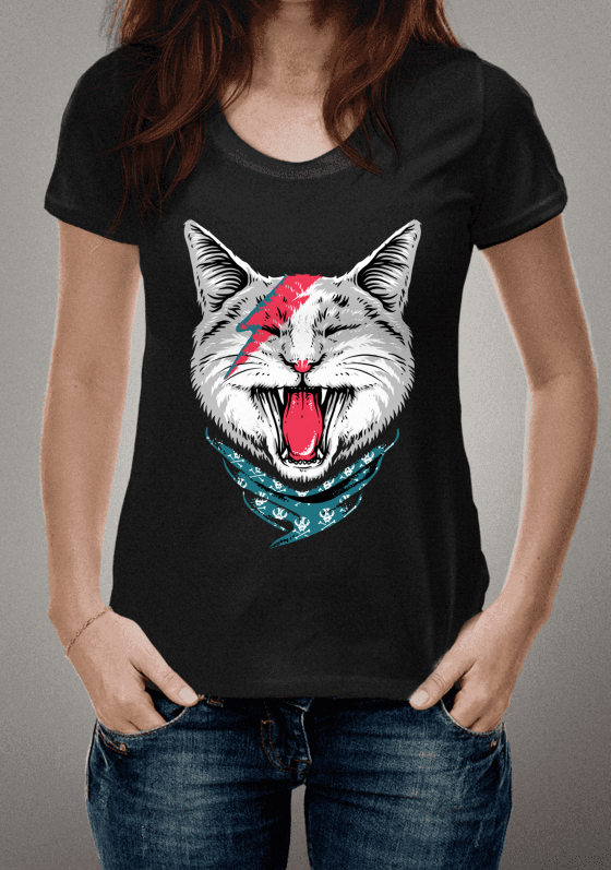 Nome do produto: Gato bowie