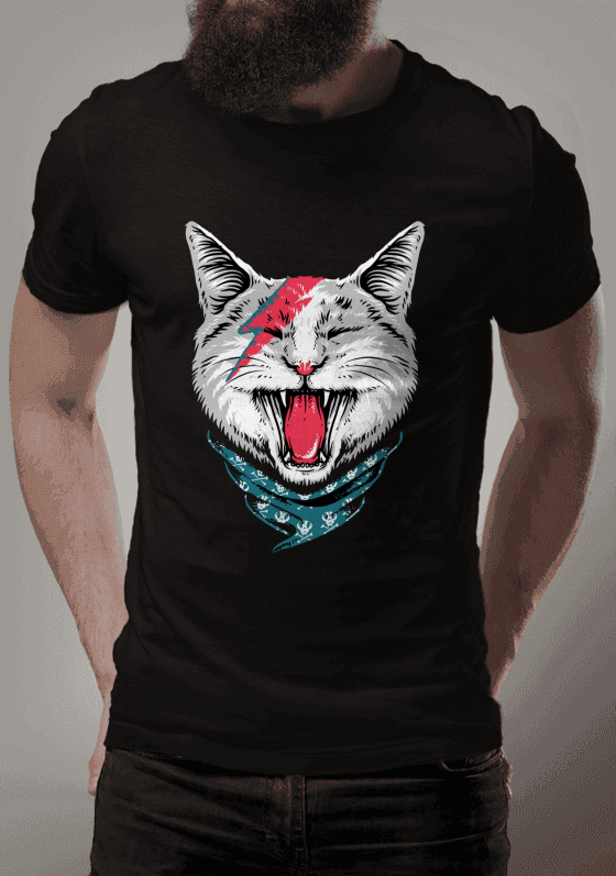 Nome do produto  Gato bowie