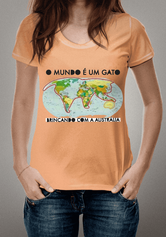 Nome do produto  Gato brincando com Austrália