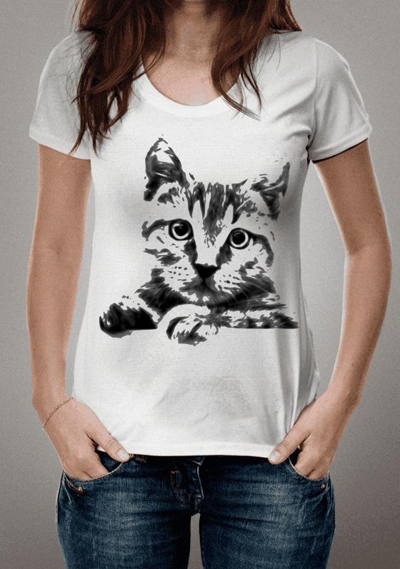 Nome do produto  Gato cinza