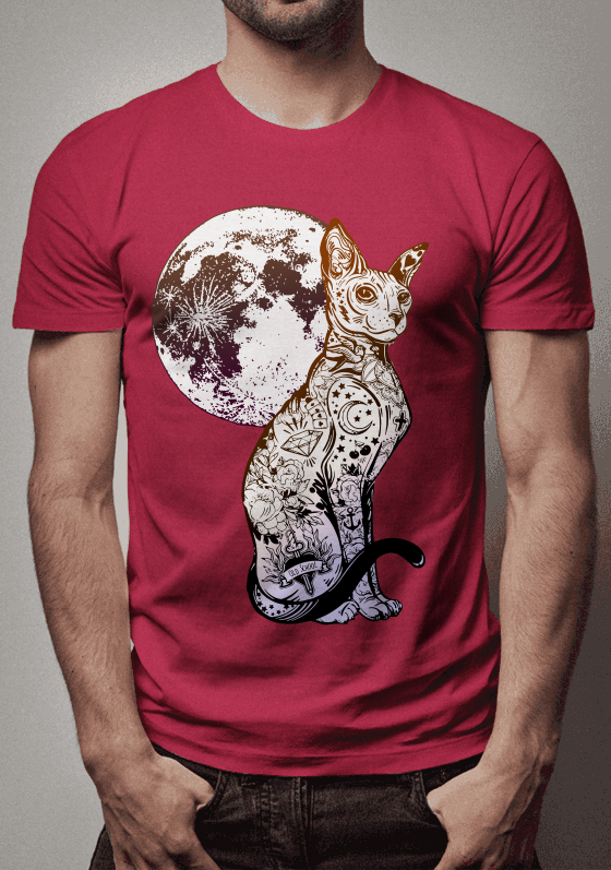 Nome do produto  Gato gótico