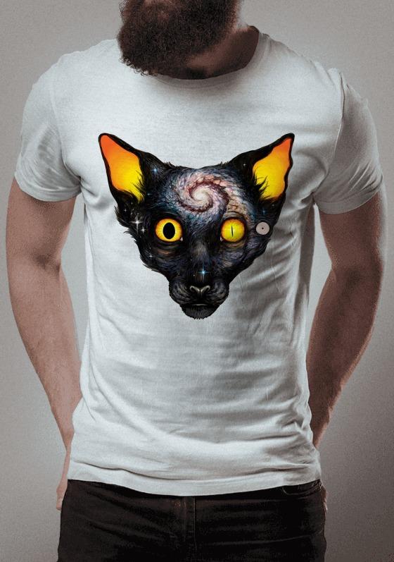 Nome do produto  Gato Psicodelico