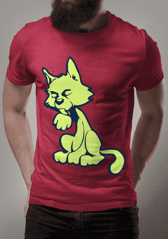 Gato se Lambendo