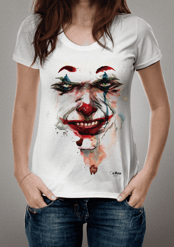 Nome do produto  Geek DC - Face Clown.