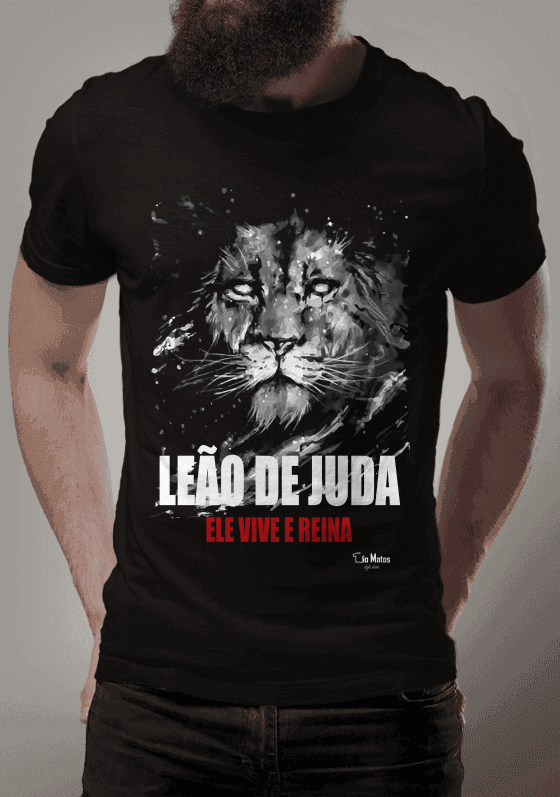 Nome do produto  Geek Gospel - Leão de Juda.