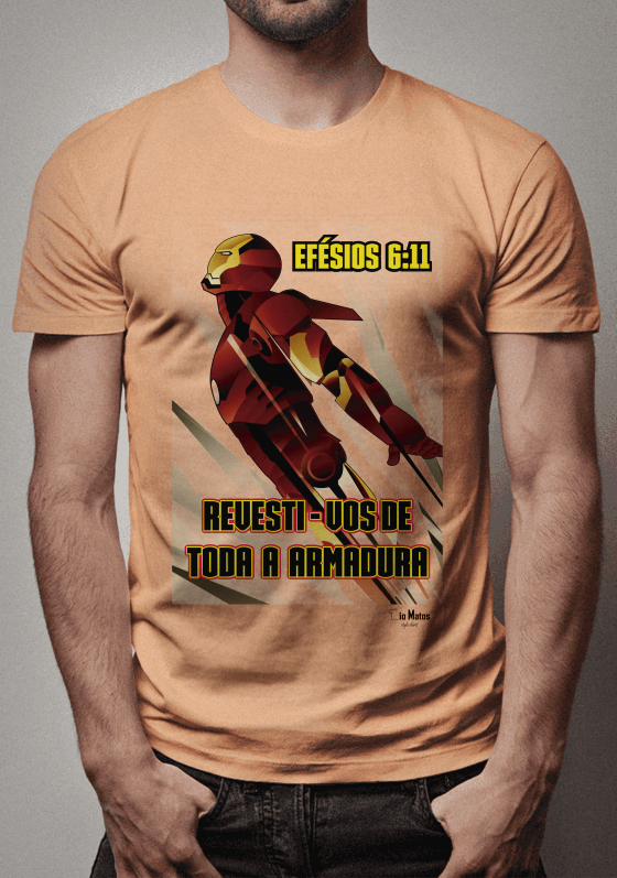 Nome do produto  Geek Gospel Marvel - Toda Armadura.