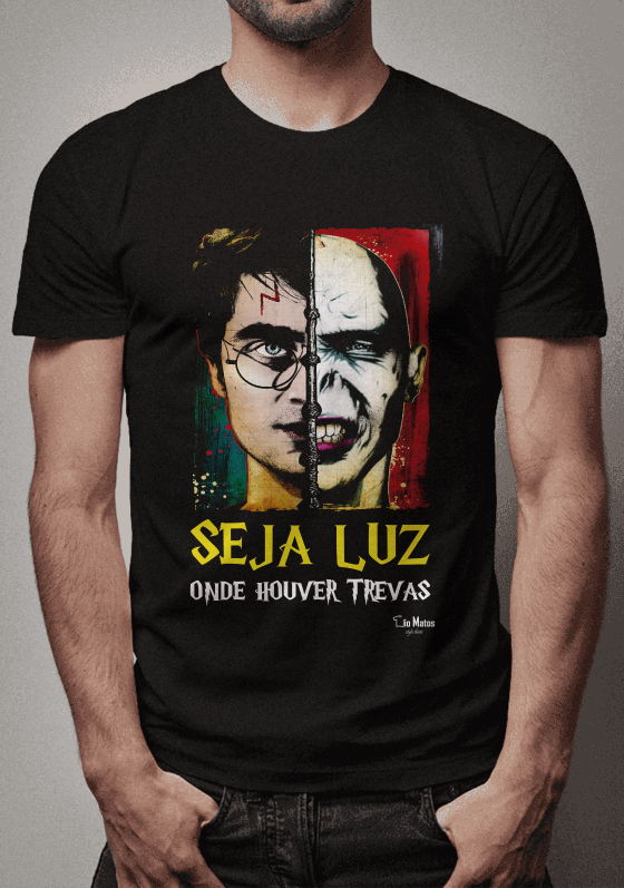 Nome do produto  Geek Gospel Seja Luz - Harry Potter