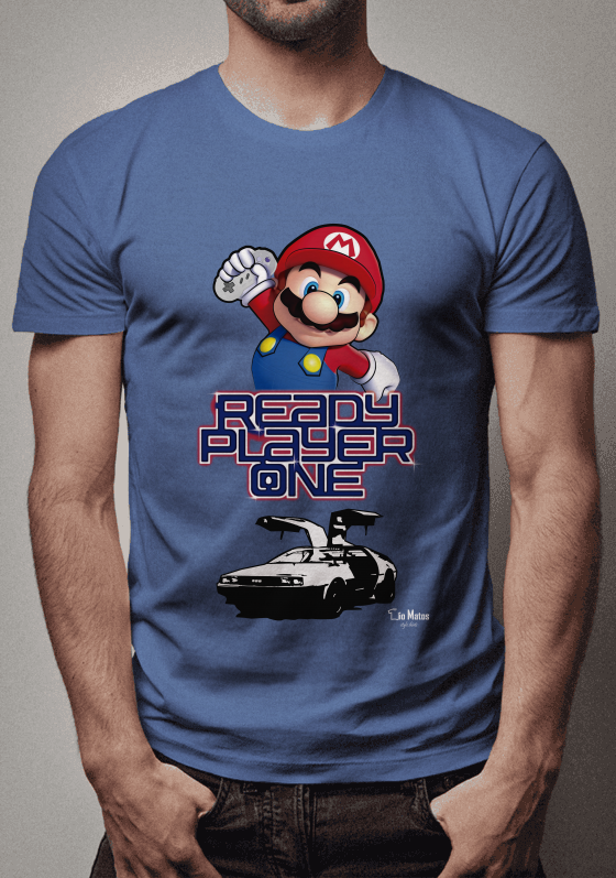 Nome do produto  Geek Mario - Jogador 1.