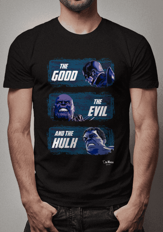 Nome do produto  Geek Marvel Bom - Mau - Hulk.