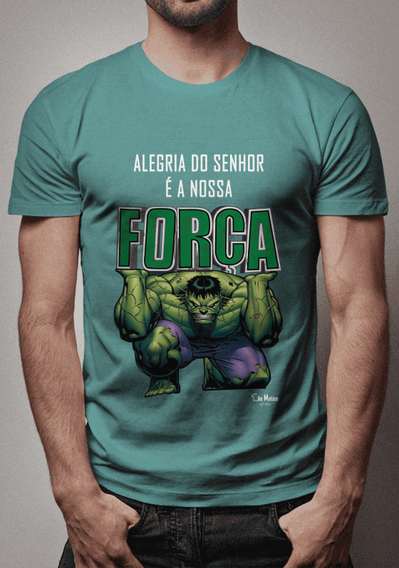 Nome do produto: Geek Marvel Gospel - Nossa Força