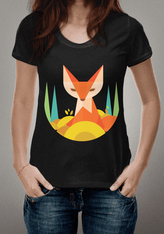 Nome do produto  Geometric Fox